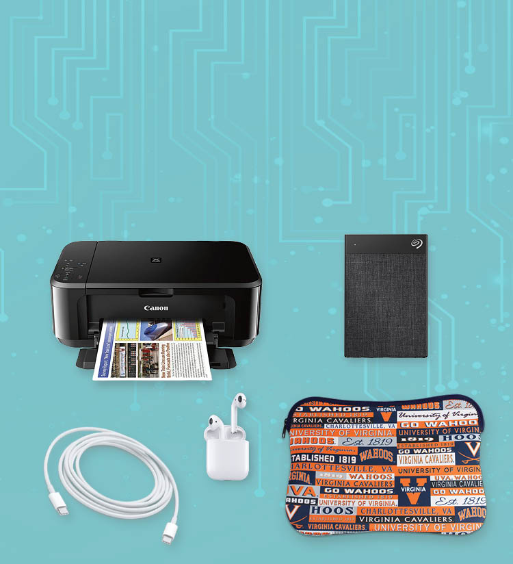 Don't forget your tech accessories