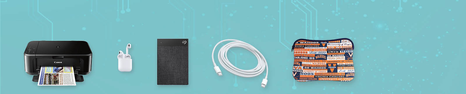 Don't forget your tech accessories