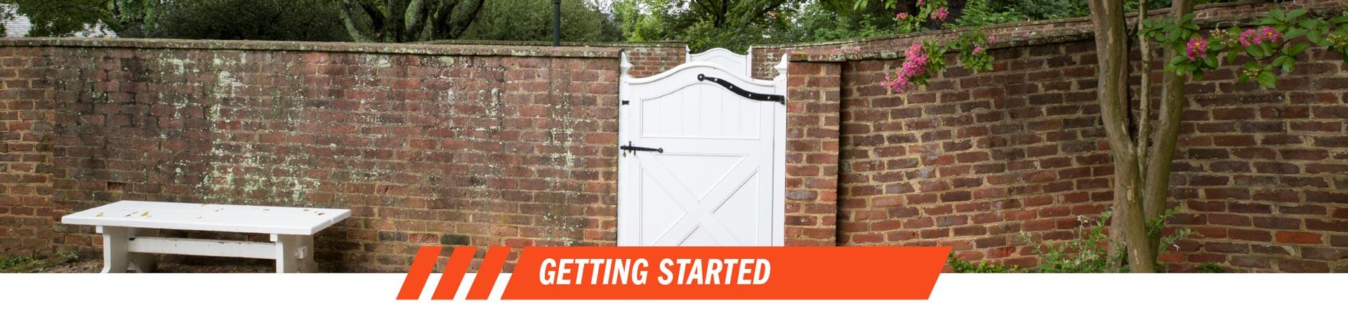 Getting Started banner