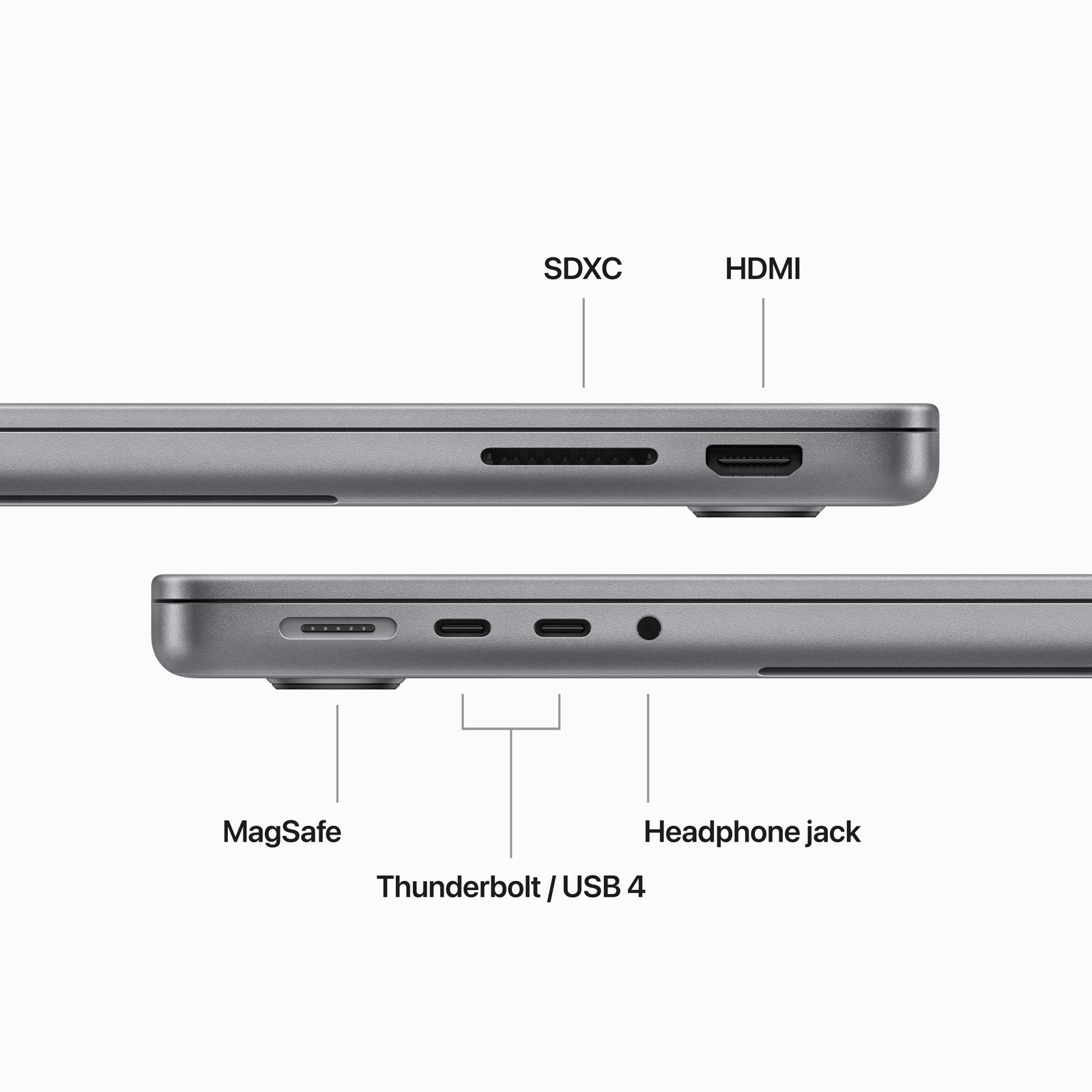 14-in Macbook Pro M3 chip 8-core CPU, 10-core GPU, 512GB