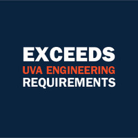 Exceeds Requirements of UVA Engineering